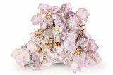 Purple Cubic Fluorite Crystal Cluster - Cave-In-Rock #260209-1